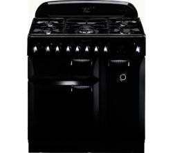 RANGEMASTER  Elan 90 Dual Fuel Range Cooker - Black